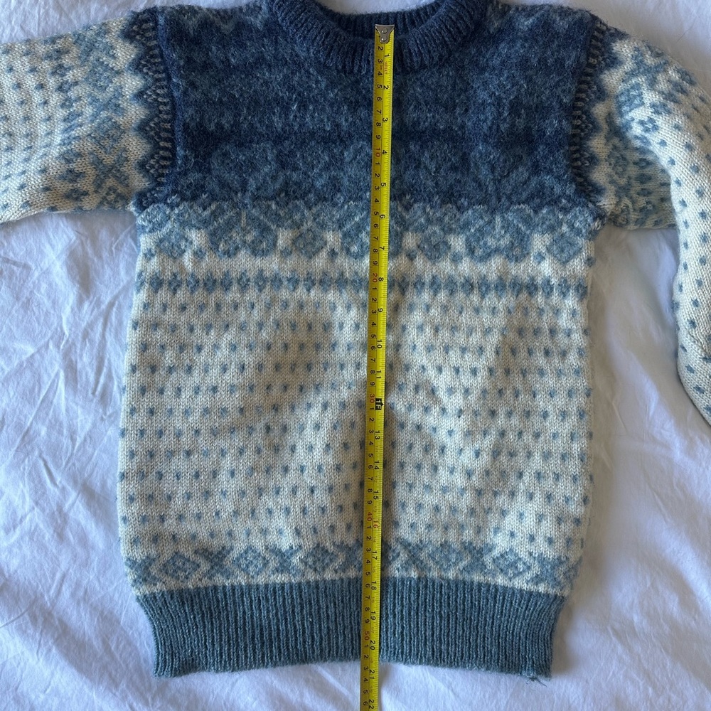 Dale of Norway Vintage Festive Wool Pull Over Setesdal Holiday Sweater - Picture 7 of 9